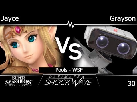 USW 30 - Jayce (Zelda) vs Grayson (ROB) Pools - WSF - SSBU