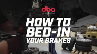 How to bed in your brakes