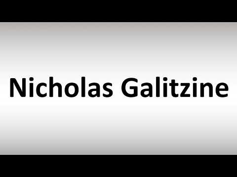How to Pronounce Nicholas Galitzine