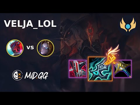 MID.GG: [ velja_lol ] Yone MID vs Orianna | EUW CHALLENGER | LOL Season 2025