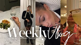 weekly vlog | locked out + cooking at home + a normal week...sorta? & more! allyiahsface vlogs