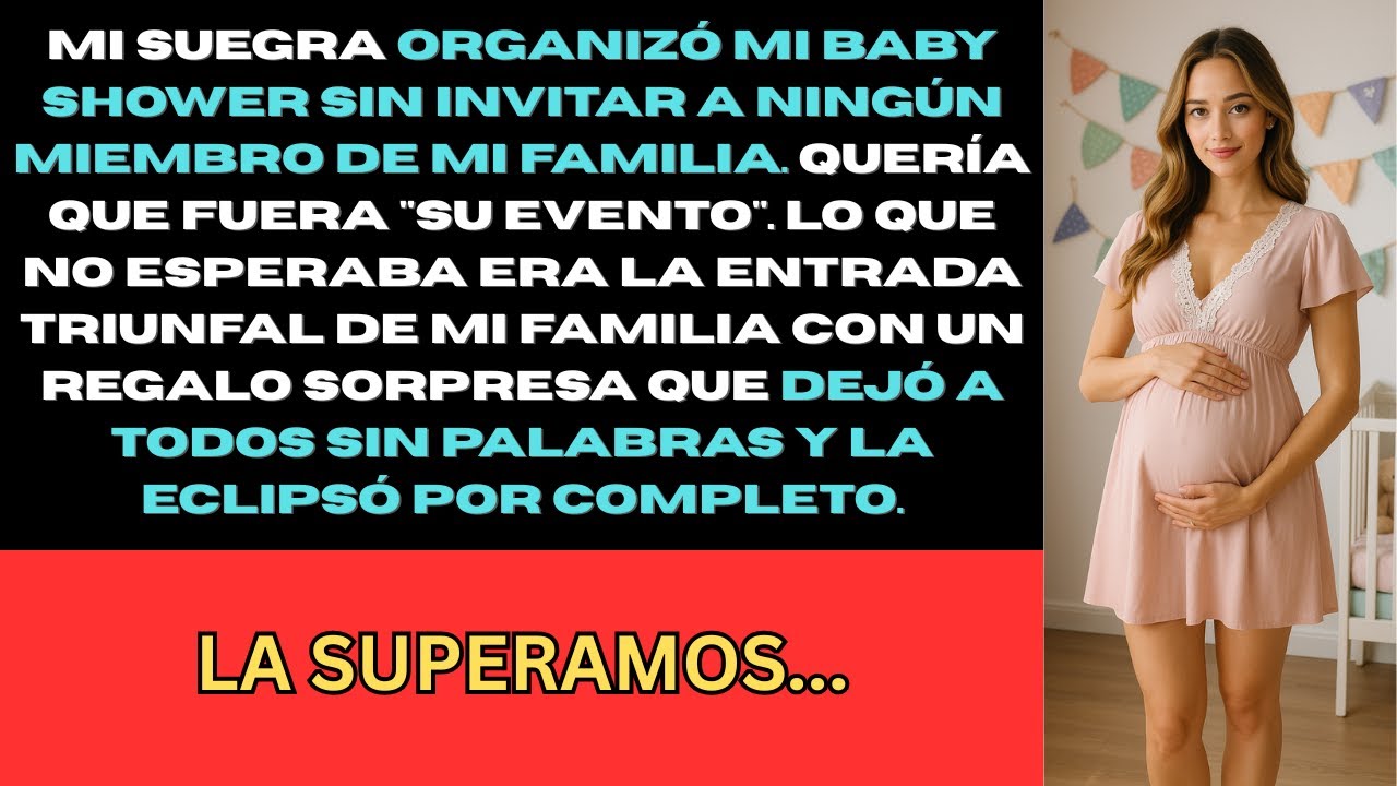 Mi suegra excluyó a mi familia del baby shower: no esperaba su regalo sorpresa.