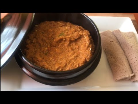 እምበፍረጥ (ሽሮ በአንቁላል) / How to make shiro with eggs