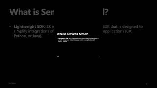 Semantic Kernel Intro #ai #aiagent #chatgpt #coding #programming #semantickernel