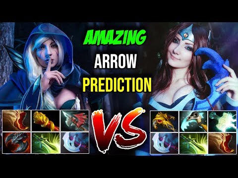 [Mirana] Vs [Drow Ranger] AMAZING ARROW PREDICTION 26Kills By GeneRaL | Dota 2 Highlights