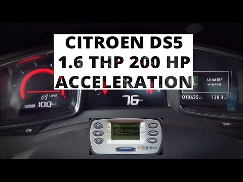 Citroen DS5 1.6 THP 200 hp - acceleration 0-100 km/h