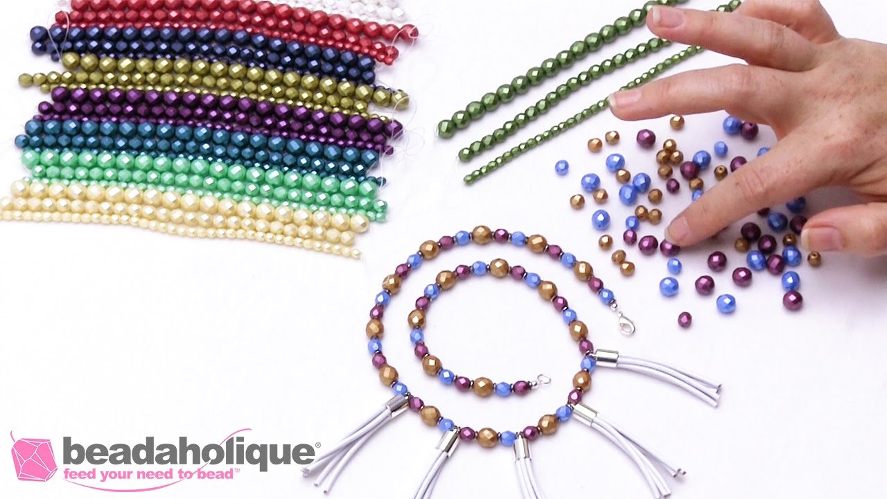 Show & Tell: Czech Glass Fire Polished Pastel Colors