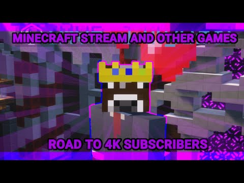 Insane Minecraft Stream! Road to 4k Subs Morning Madness