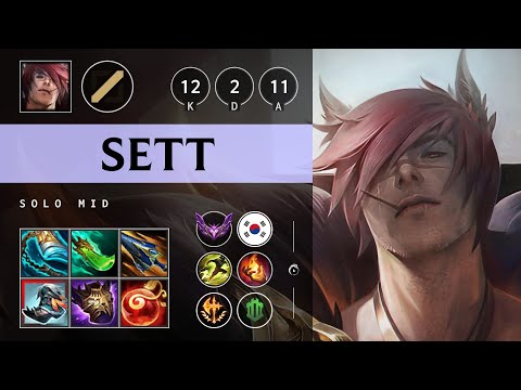 Sett Mid vs Sylas - KR Master Patch 25.13