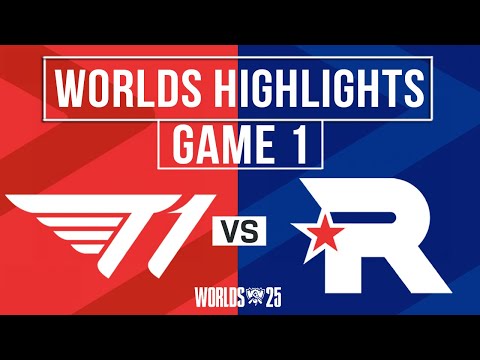 T1 vs KT Highlights Game 1 | Worlds 2025 Grand Finals | T1 vs KT Rolster