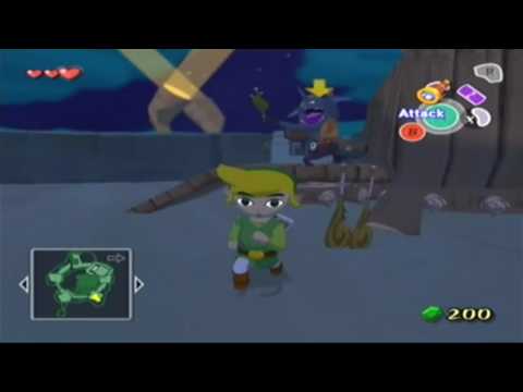 Let's Play The Legend Of Zelda: Wind Waker Part 4 - Finding Aryll In The Forsaken Fortress