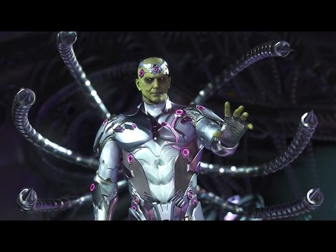 Injustice 2  - Brainiac Character Intros And Dialogues (Main Roster And Premiere Skins)
