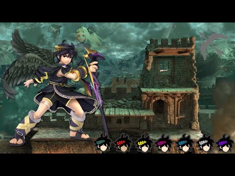 Smash Ultimate - Victory poses (all skins) - 28ᵋ: Dark Pit