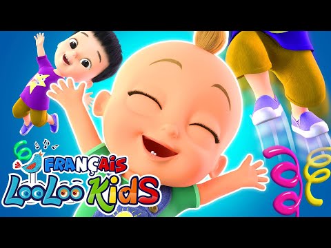 Sauter de Joie 🎶 Chanson Énergique et Amusante Pour Enfants | LooLoo Kids en Français