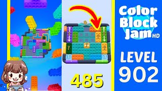 Solution du Niveau 902 de Color Block Jam