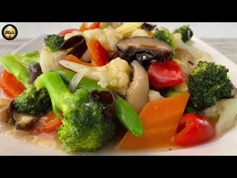 Super Quick Stir Fry Mixed Vegetables | Easy Vegetables Recipe