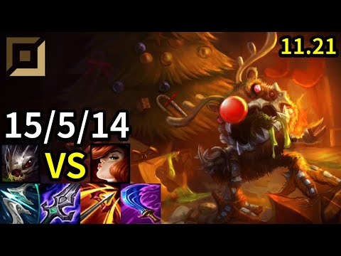 Kog'Maw ADC vs Miss Fortune - KR Master | Patch 11.21