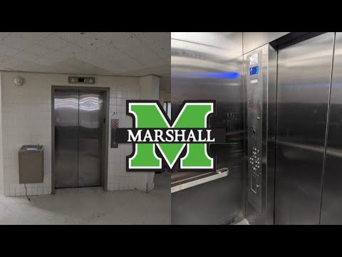 Boring Thyssenkrupp H-Power modded elevator - Memorial Student Center - Marshall U - Huntington WV