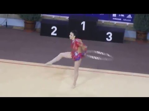 Cécile Lorenzini cerceau championnats de France Besançon 2016
