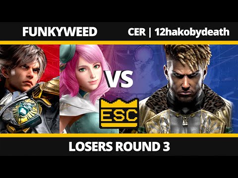 ESC 58 - Losers Round 3 - FUNKYWEED (Lars, Alisa) Vs. CER | 12hakobydeath (Eddy) - Tekken 8 UK Local