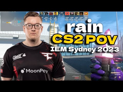 CS2 POV FaZe rain (23/12) vs Vitality (Nuke) IEM Sydney 2023