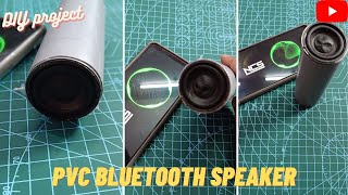 How To Make Mini Bluetooth Speaker at Home || Homemade PVC Speaker || Bluetooth Speaker.