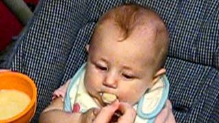 First bite of Cereal