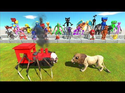 Lion Attack Creepy Monster - ARBS