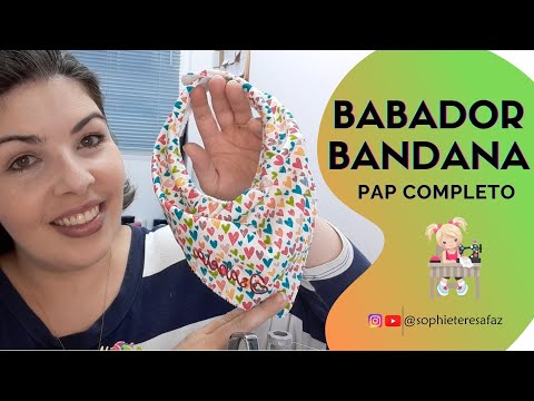 Bandana Bib - Complete Tutorial (Pattern Available)