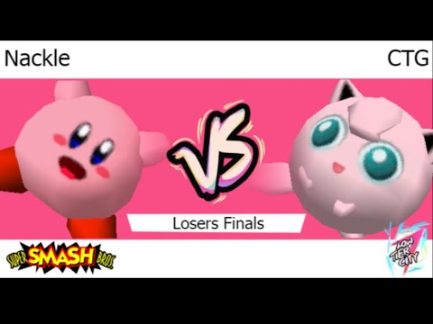 LTC 7 - Nackle (Kirby) vs TLOC | CTG (Jigglypuff) Losers Finals - SSB64
