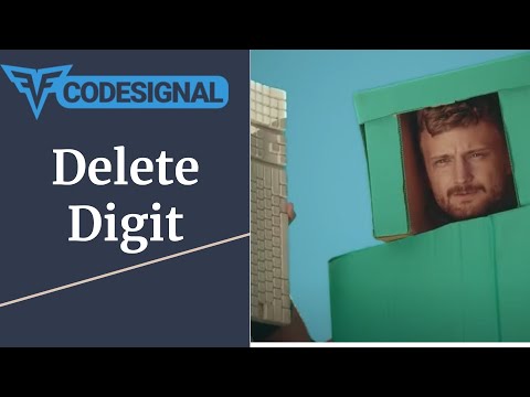 Delete Digit Codesignal 51 Java Solution