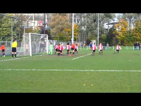 Feyenoord AV D2 - Smitshoek D1 08-11-2014 (11)
