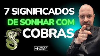 ((🔴)) 7 Significados de Sonhar com Cobra  Descubra os planos do inimigo e desfaça em nome de Jesus