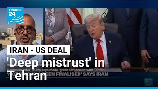 Iran downplays Trump's claims of nuclear deal breakthrough, citing deep mistrust