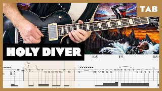 Dio - Holy Diver - Guitar Tab | Lesson | Cover | Tutorial