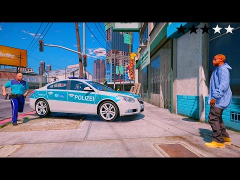 DEUTSCHE POLIZEI IN GTA 5!