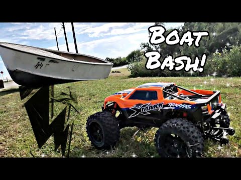 Xmaxx Boat Bash!
