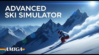 Advanced Ski Simulator - Amiga (Gameplay)