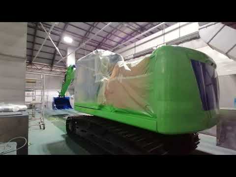 Cambio colore caterpillar #caterpillar