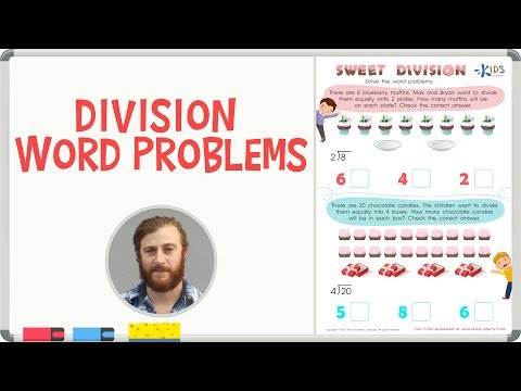 Division Word Problems 3rd Grade Math Worksheets With Explanations