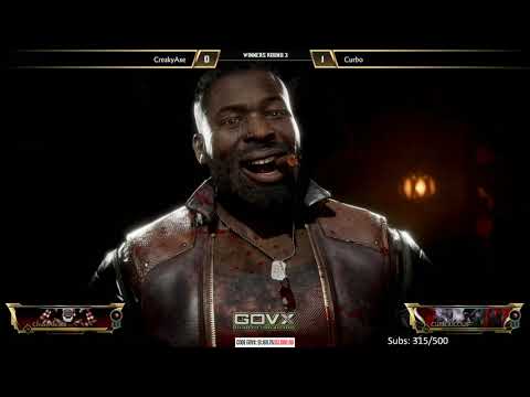 MK11 @ GOVX Tactical Combat Finals - Curbo vs CreakyAxe [4K/60fps]