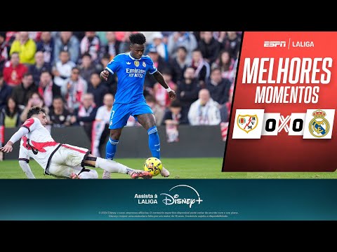 Gols e lances de Rayo Vallecano x Real Madrid