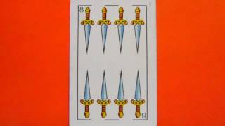 OCHO DE ESPADAS - BARAJA ESPAÑOLA CAP 19