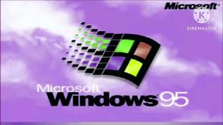 Windows 95 Start Up In Green Lowers