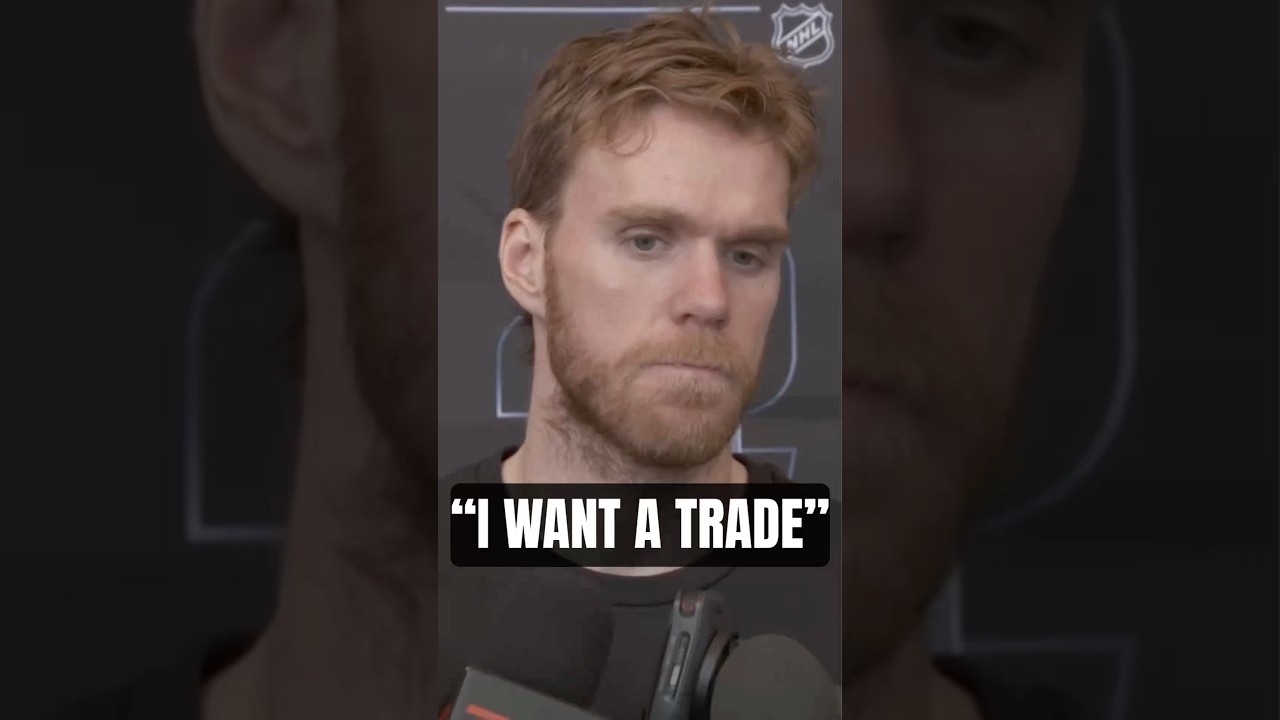 “I want a trade to Toronto” - Connor McDavid Postgame Interview - Oilers 3-4 Ducks - Game 4