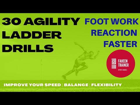 30 AGILITY LADDER DRILLS