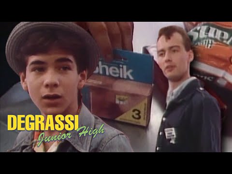Joey Buys Condoms | Degrassi Junior High Clips