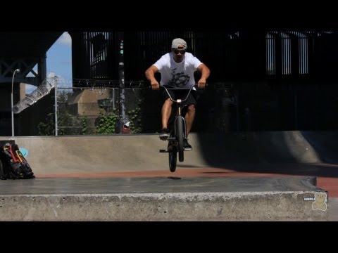 How to Bunny Hop into a Manual | BMX Bike Tricks
