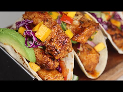 Easy Mouth-Watering Blackened Mahi Mahi Tacos | Easy Fish Taco Recipe