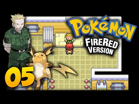 Pokémon: FireRed - Episode 5 - Lt. Surge & Diglett Cave!